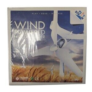 Wind Powered Motor Glider Brand Play Steam New Sealed